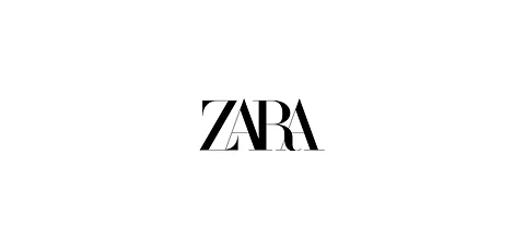 ZARA logo on white background