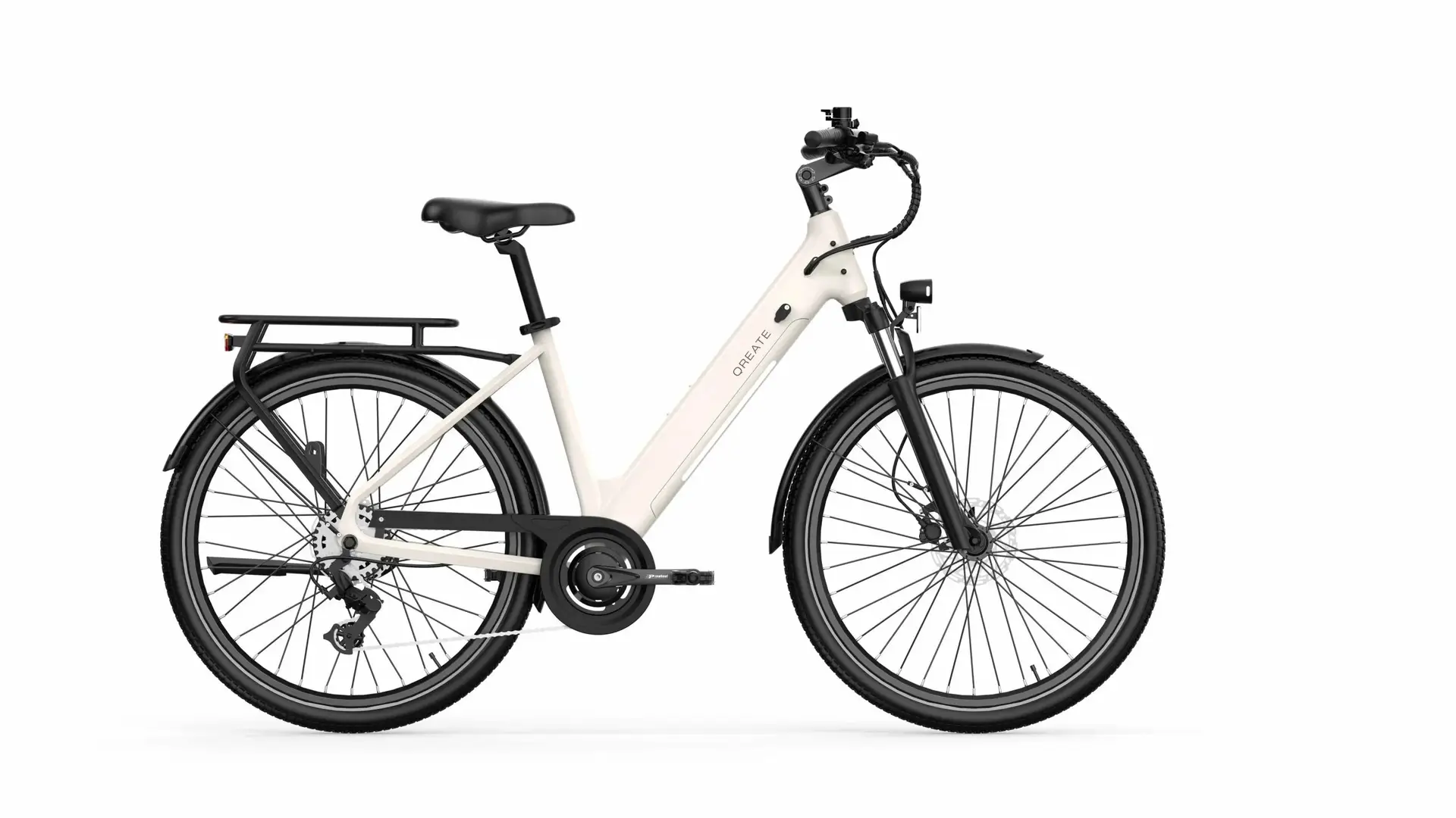 A-Spadz Qreate City Air Bicicleta Eléctrica Urbana 27.5" – 36V 13.5Ah, hasta 90 km 5 A-Spadz Qreate City Air Bicicleta Eléctrica Urbana 27.5" – 36V 13.5Ah, hasta 90 km - Imagen 4