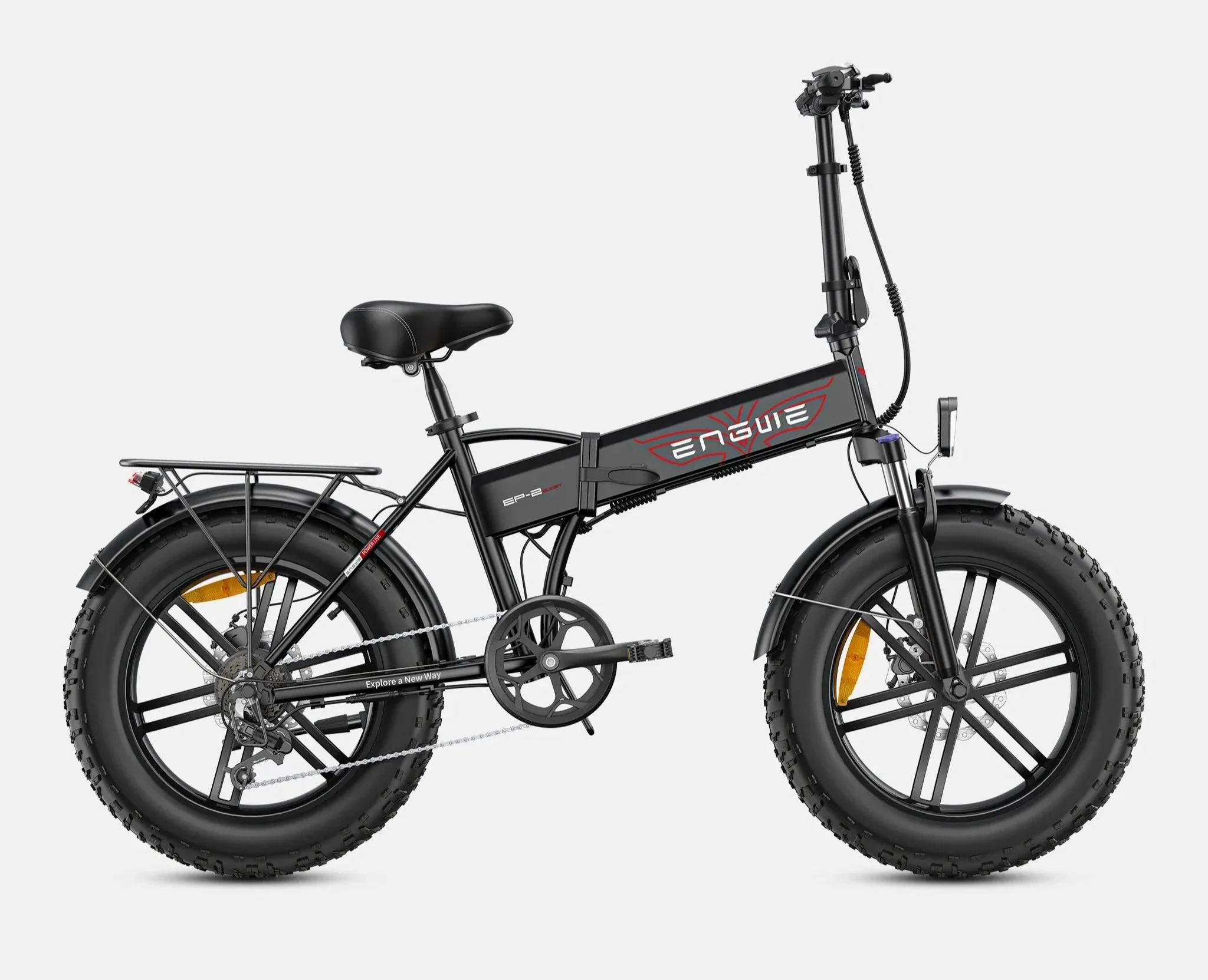 ENGWE EP-2 Boost Bicicleta Eléctrica Plegable Fat Bike 20" – 48V 13Ah, hasta 120 km