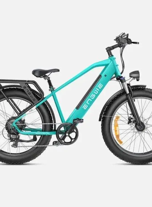 ENGWE E26 Bicicleta Eléctrica Fat Bike 26" – 48V 16Ah, Doble Suspensión, hasta 140 km