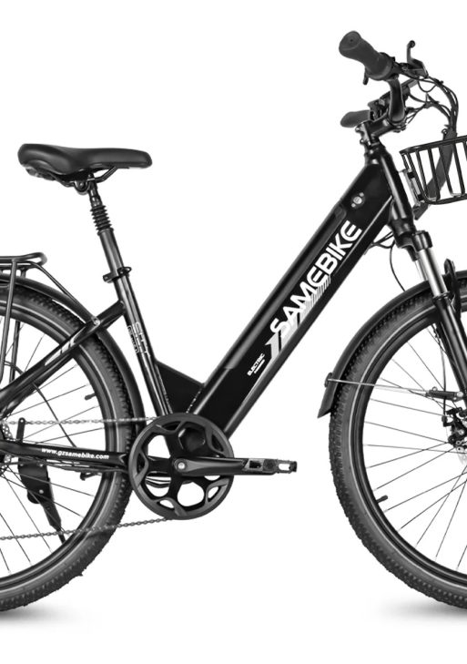 SAMEBIKE RS-A01 Pro Bicicleta Eléctrica Urbana 27.5" – 250W, Batería 36V 15Ah, Hasta 80 km