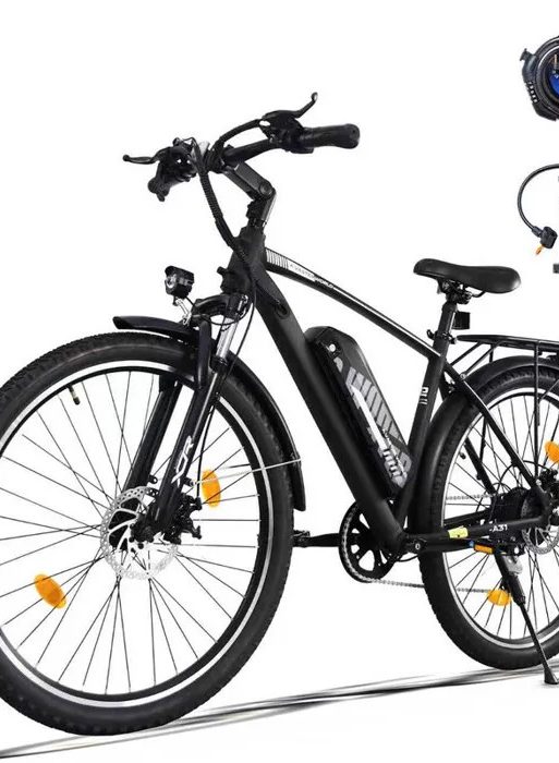 AVDLEU - Bicicleta eléctrica de 27,5" AVDLEU A31 - Motor de 250 W - Batería de 36 V y 12,8 Ah