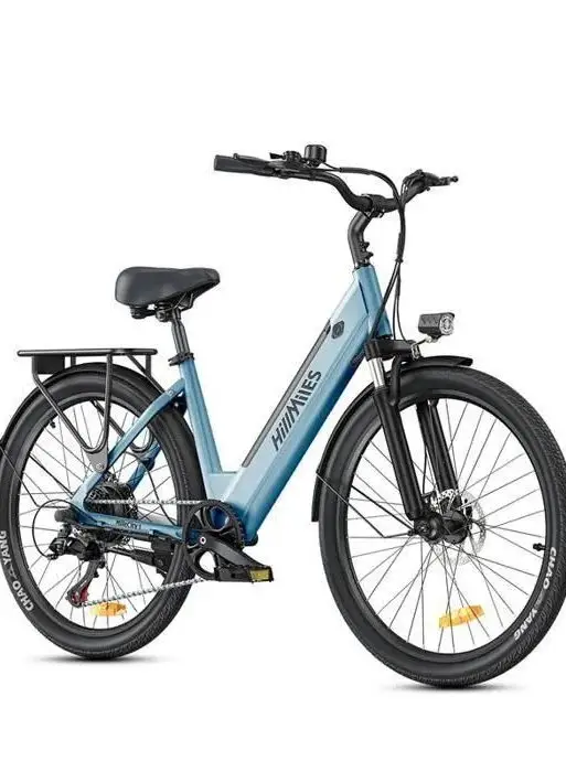 Bicicleta eléctrica (bicicleta híbrida) - HILLMILES - Milecity 1 - Motor de 250 W