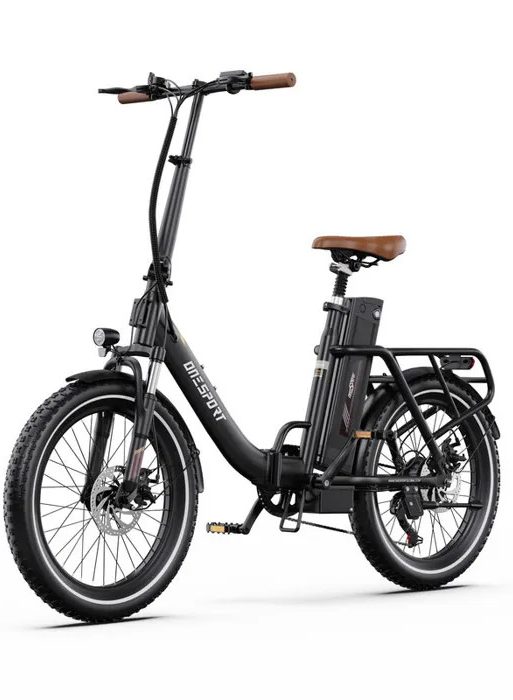 Bicicleta eléctrica plegable ONESPORT OT16 de 20" - Motor de 250 W