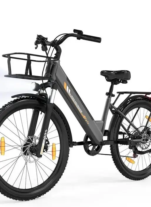 Bicicleta eléctrica Runetic de 26" - Motor de 250 W - Batería extraíble de 36 V y 13 Ah