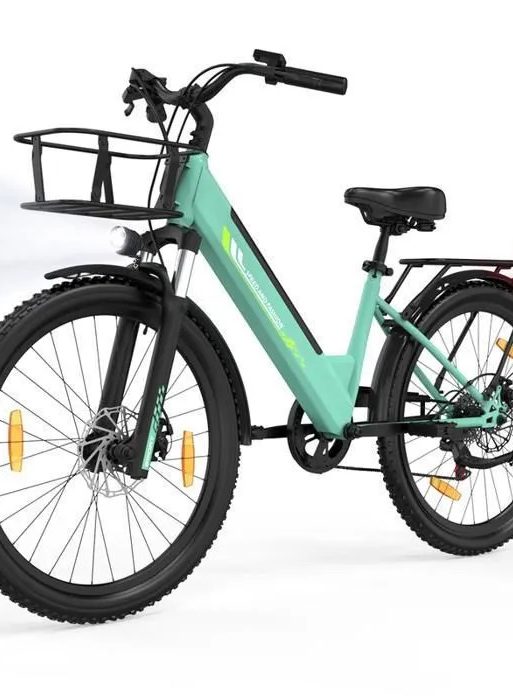 Bicicleta eléctrica Runetic de 26" - Motor de 250 W - Batería extraíble de 36 V y 13 Ah