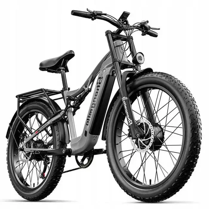 Bicicleta eléctrica Shengmilo S600 de 26 pulgadas con potentes motores duales de 48 V y 2000 W 3 Bicicleta eléctrica Shengmilo S600 de 26 pulgadas con potentes motores duales de 48 V y 2000 W - Imagen 2
