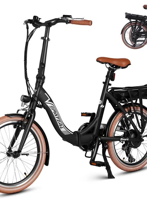 Bicicleta eléctrica plegable SPATIAL - Batería extraíble de 36 V y 10,4 Ah