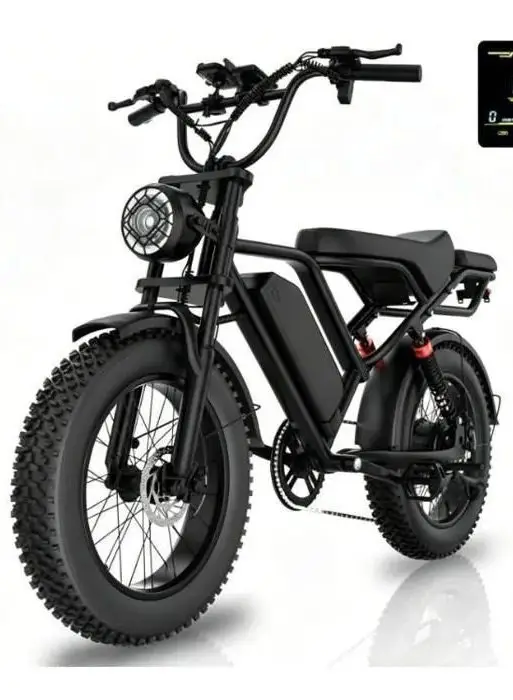 Bicicleta eléctrica para adultos AOVOPRO BK20 - 750W - Batería de 48V 20Ah