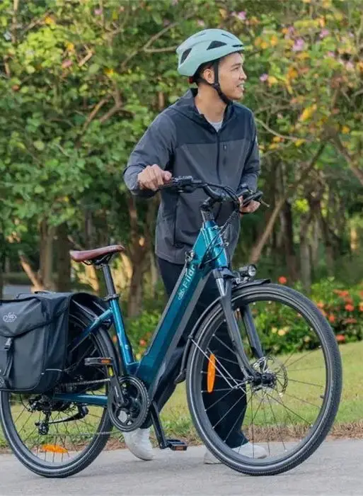 Bicicleta eléctrica Fiido C11Pro City con batería extraíble de 10,4 Ah